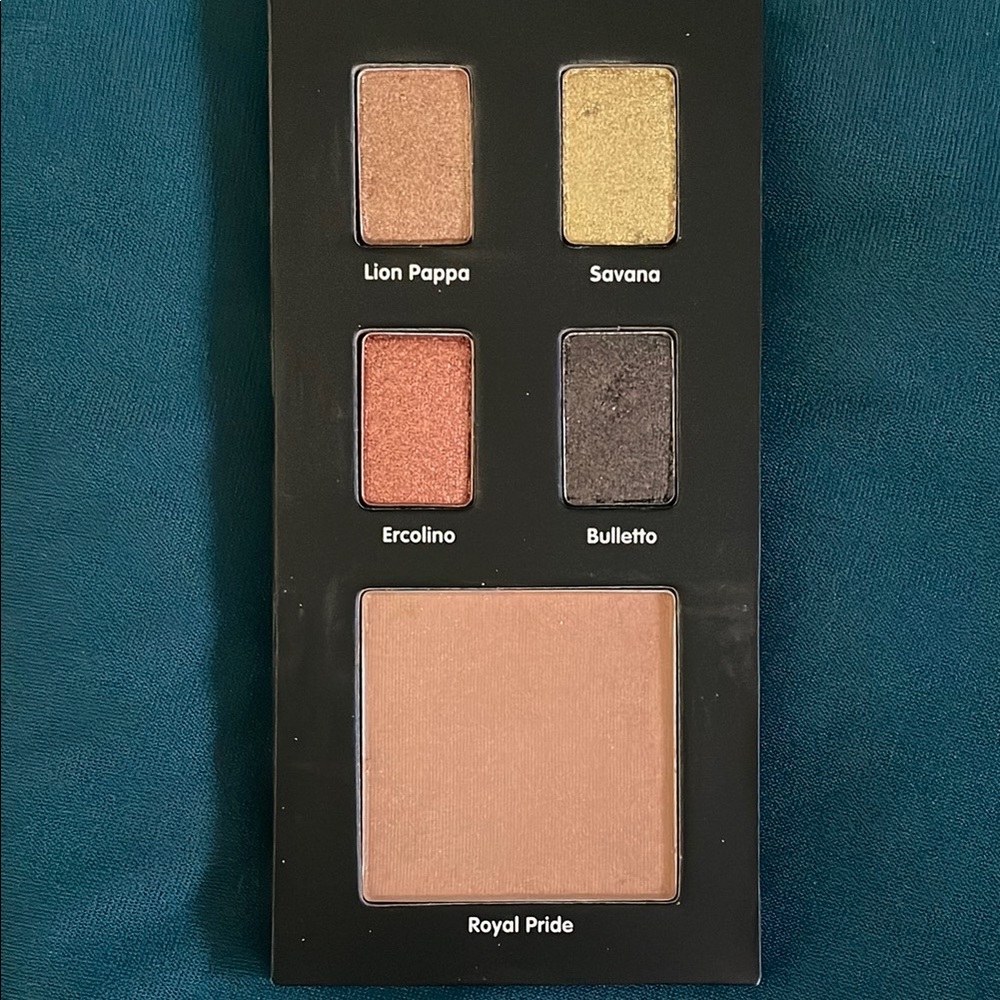 Tokidoki Eyeshadow Palette with Gold, Orange, and Brown Shades RARE HTF